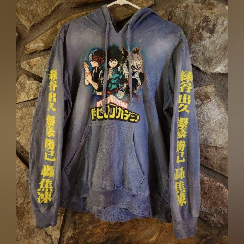My Hero Acadamia - Shoto Todoroki, Deku, Katsuki Bakugo hoodie